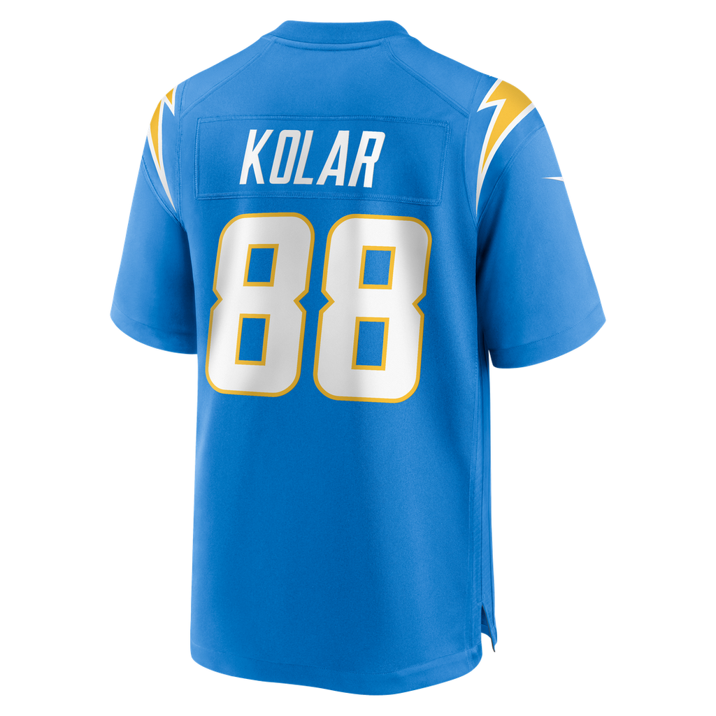 Charlie Kolar Los Angeles Chargers Nike Team Game Jersey - Powder Blue