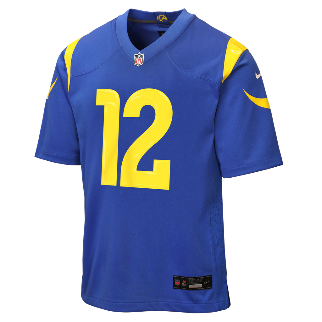 Puka Nacua Los Angeles Rams Nike Youth Game Official Jersey - Royal
