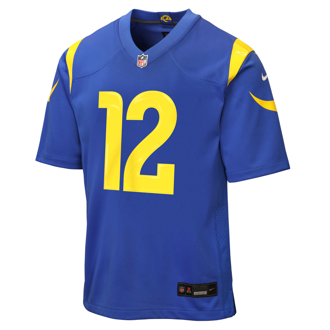 Puka Nacua Los Angeles Rams Nike Youth Game Official Jersey - Royal