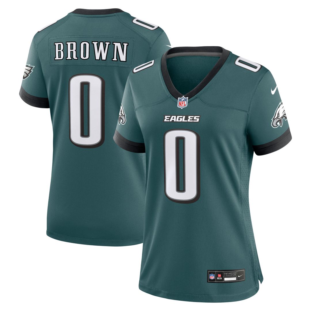 Marquise Brown Philadelphia Eagles Nike Women's Alternate Game Jersey - Kelly Green