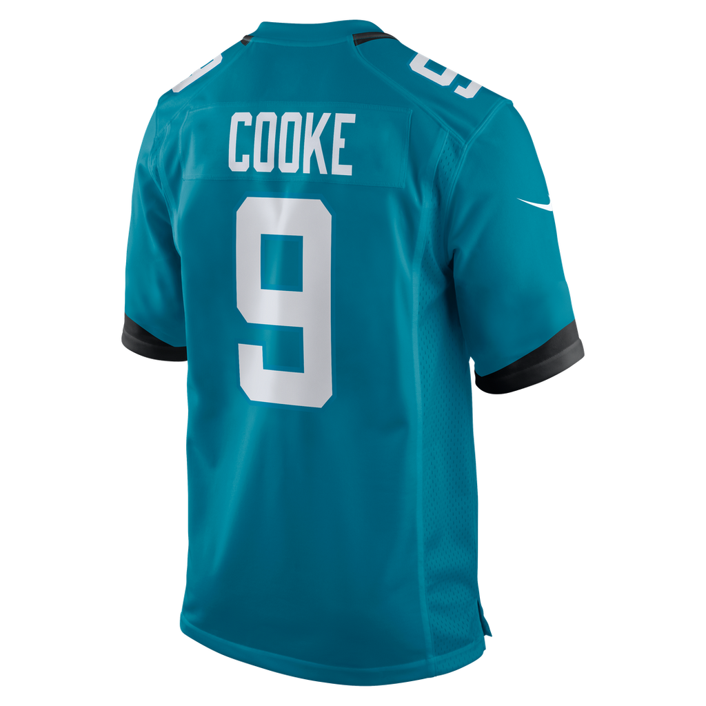 Logan Cooke Jacksonville Jaguars Nike Game Official Jersey - Teal