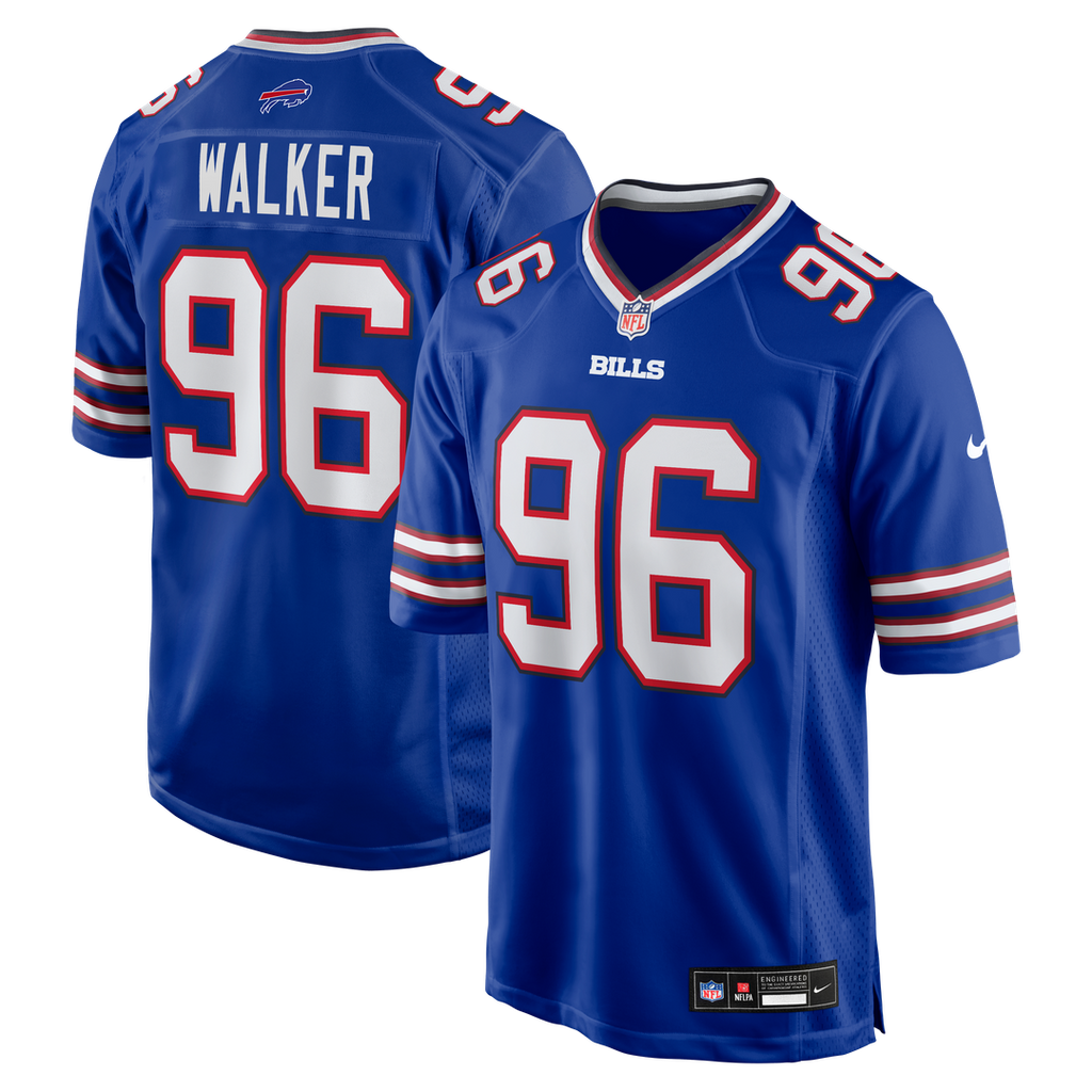 Deone Walker Buffalo Bills Nike Team Game Jersey - Royal