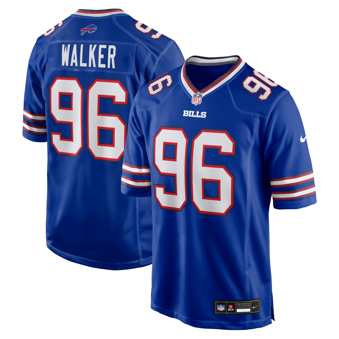 Deone Walker Buffalo Bills Nike Team Game Jersey - Royal