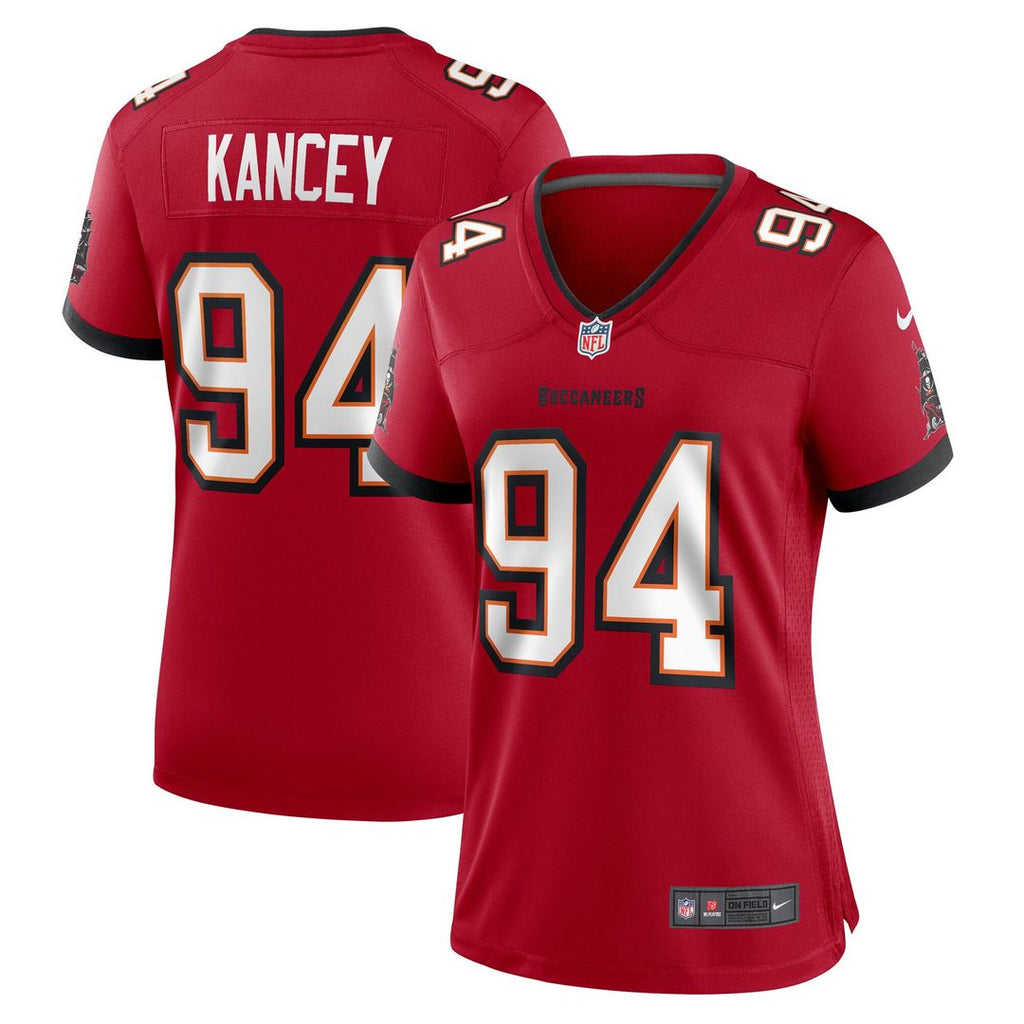 Calijah Kancey Tampa Bay Buccaneers Nike Women's Game Jersey - Red