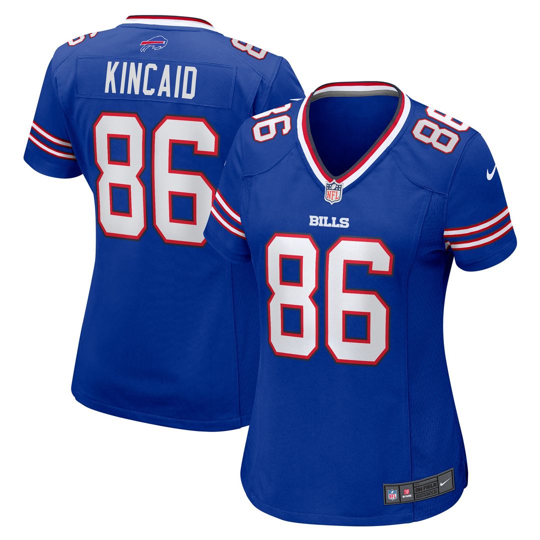 Dalton Kincaid Buffalo Bills Nike Women's Home Game Official Jersey - Royal