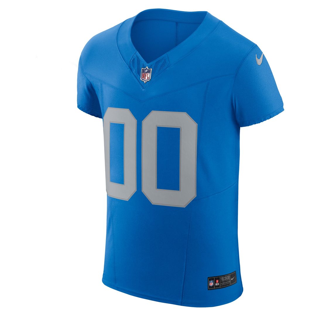 Detroit Lions Nike Alternate Vapor F.U.S.E. Elite Custom Jersey - Blue