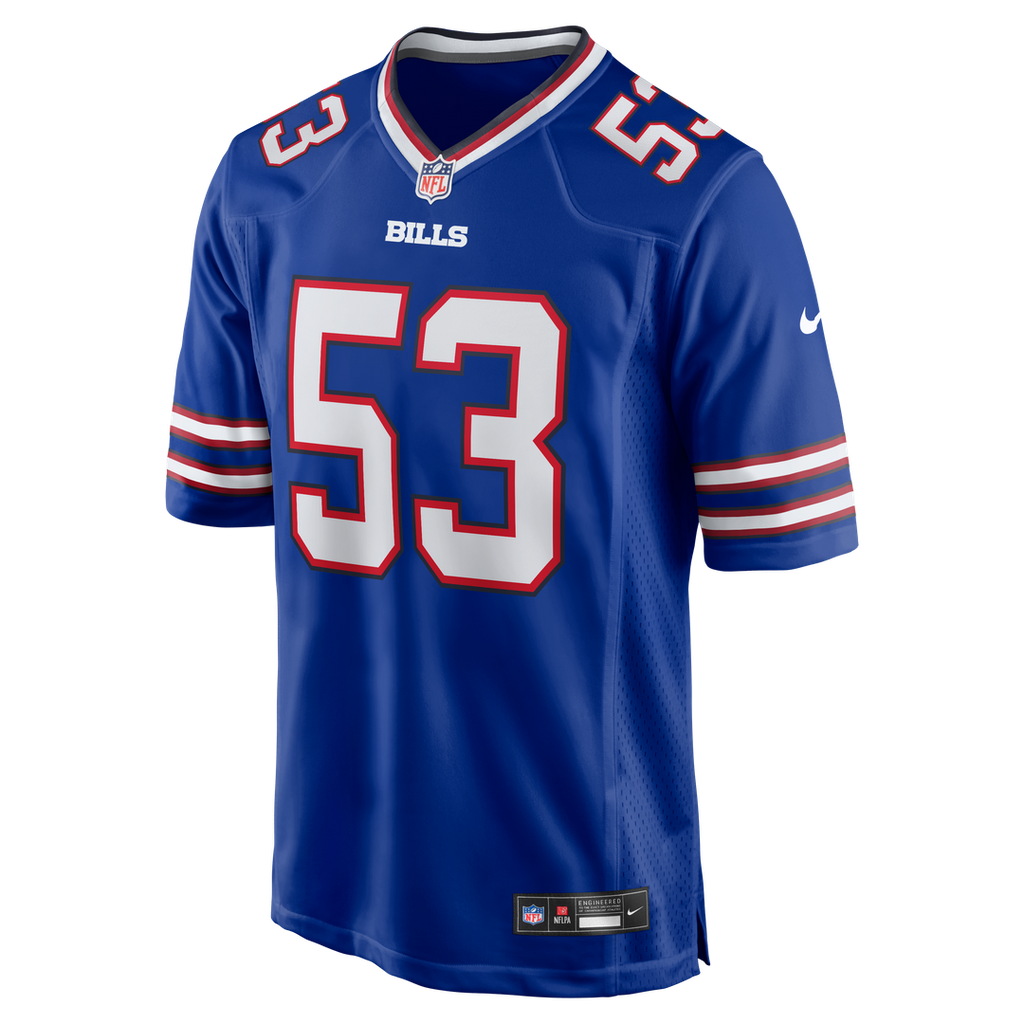 Tyrel Dodson Buffalo Bills Nike Game Player Official Jersey - Royal