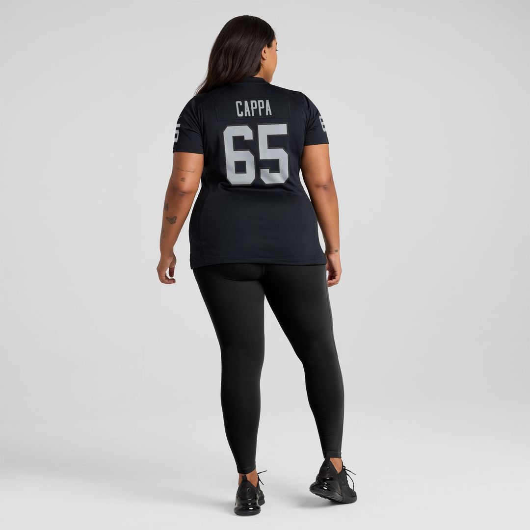Alex Cappa Las Vegas Raiders Nike Women's Team Game Jersey - Black