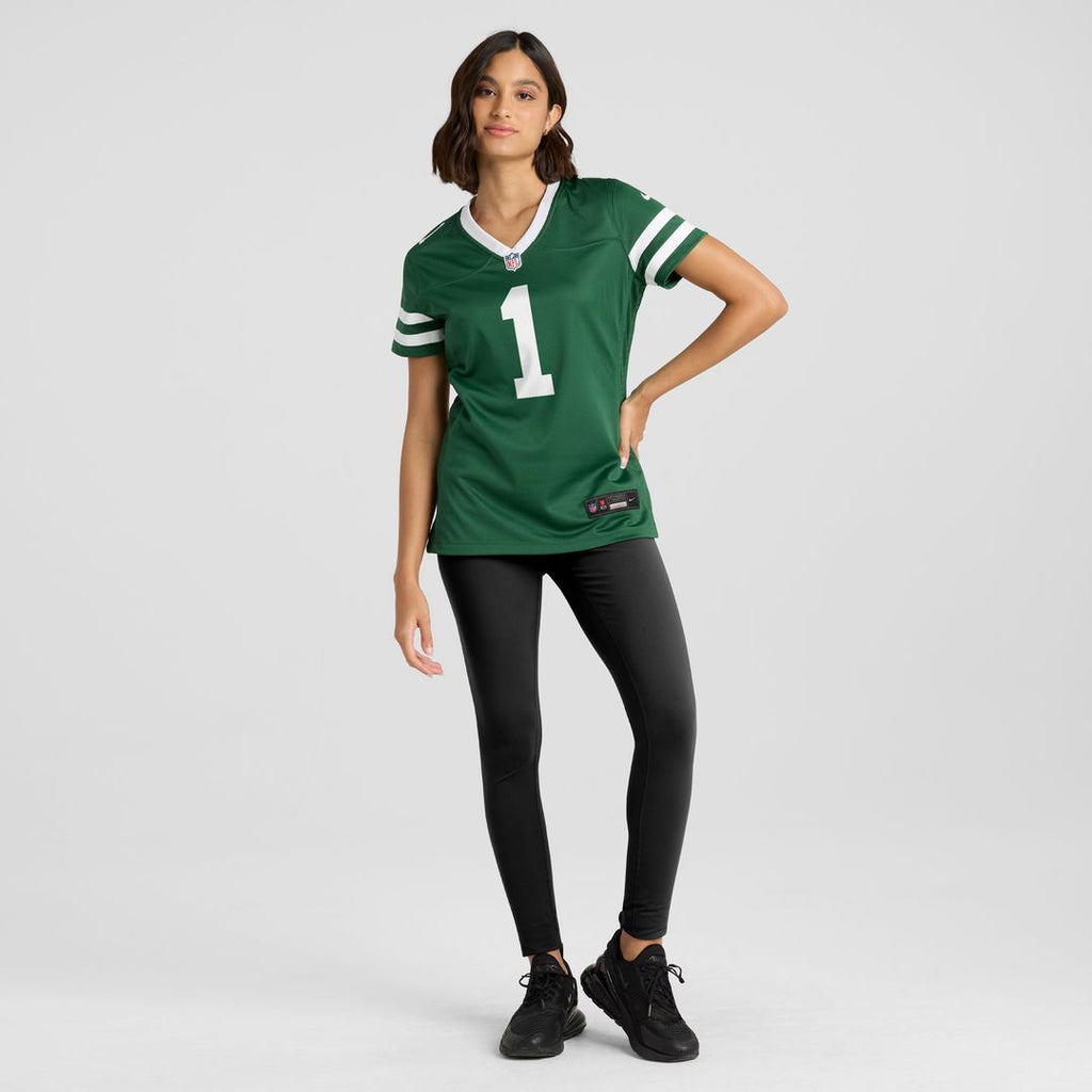Ahmad Sauce Gardner New York Jets Nike Women's Game Official Jersey - Legacy Green