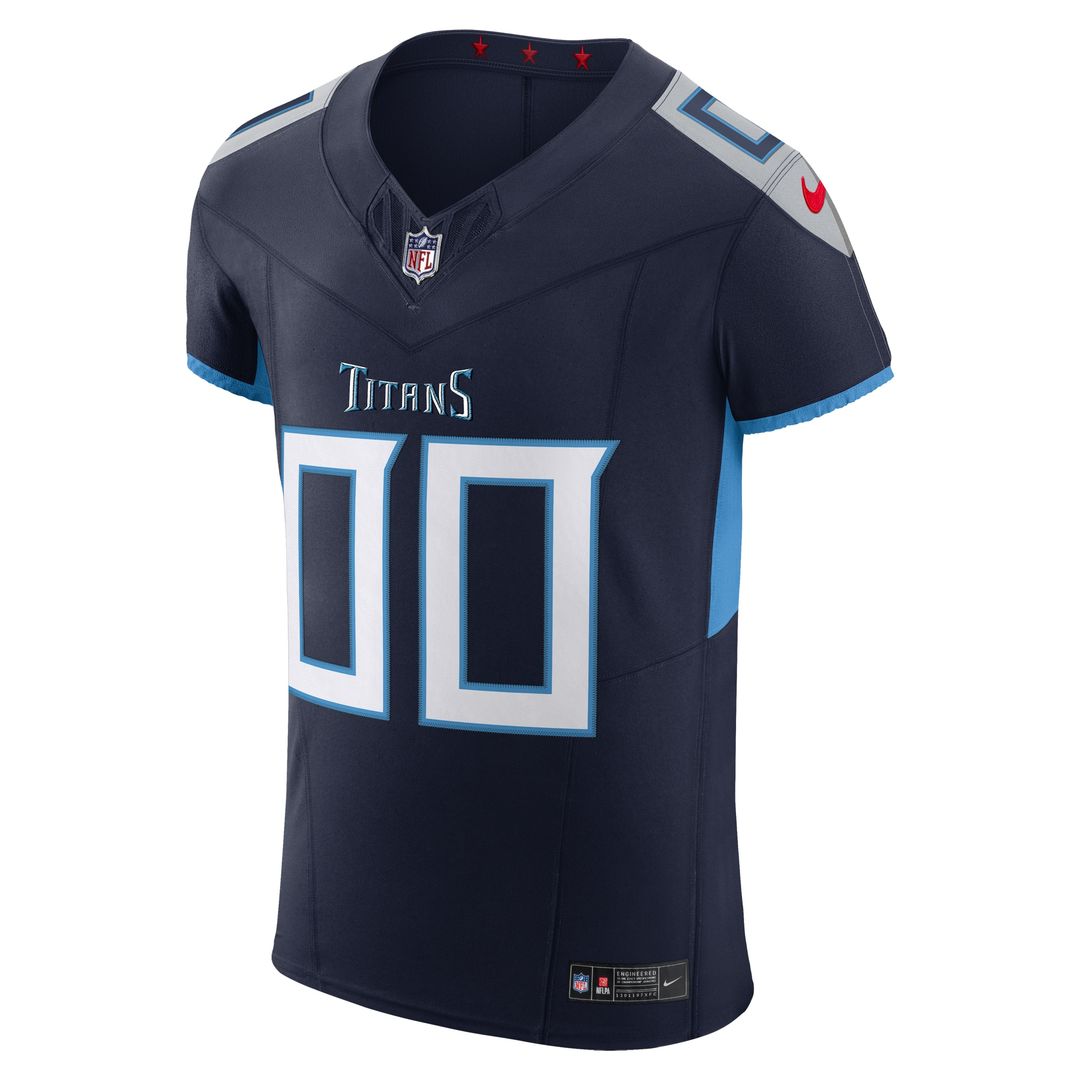 Tennessee Titans Nike Vapor F.U.S.E. Elite Custom Jersey - Navy