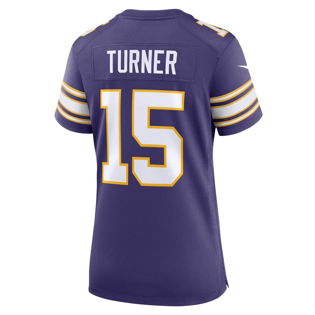 Dallas Turner Minnesota Vikings Nike Women's Alternate Game Official Jersey -  Purple
