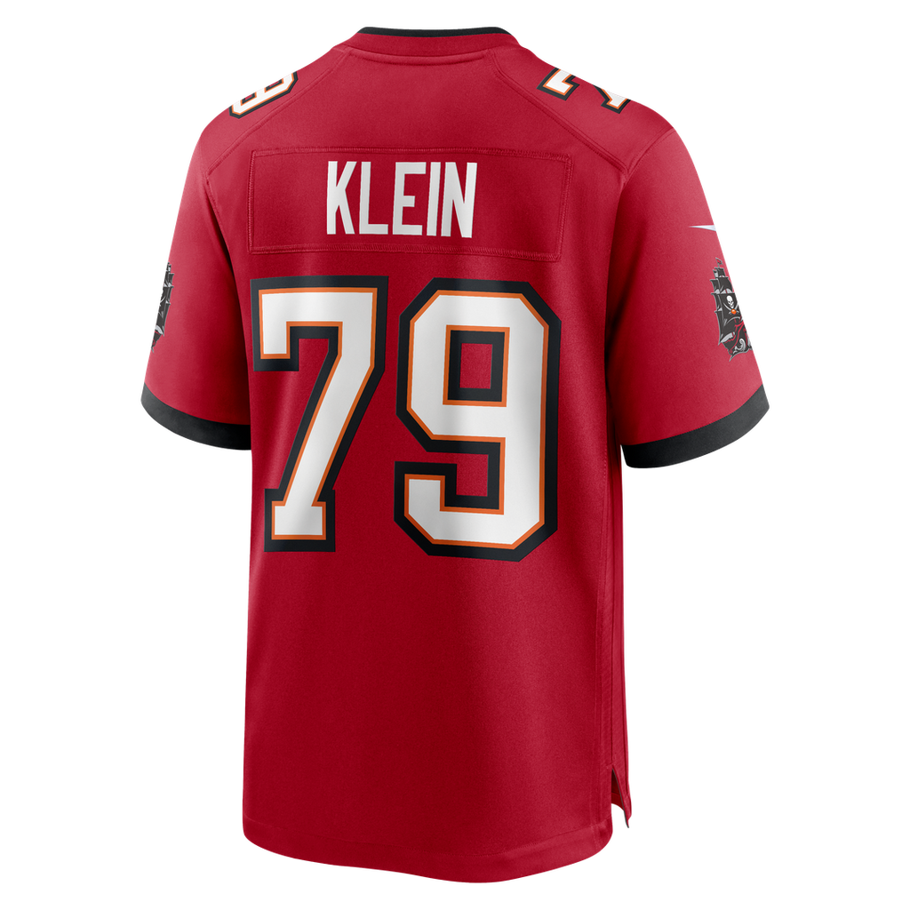 Elijah Klein Tampa Bay Buccaneers Nike Game Jersey - Red