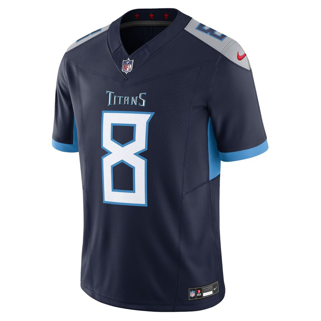 Will Levis Tennessee Titans Nike Vapor F.U.S.E. Limited Official Jersey - Navy