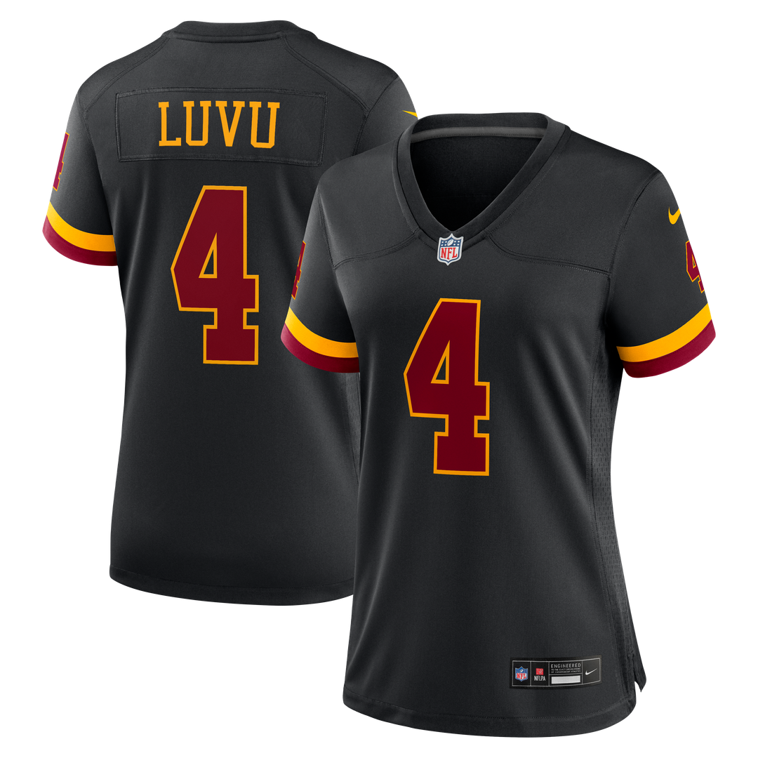 Frankie Luvu Washington Commanders Nike Women's Hail Raiser Alternate Game Official Jersey - Black