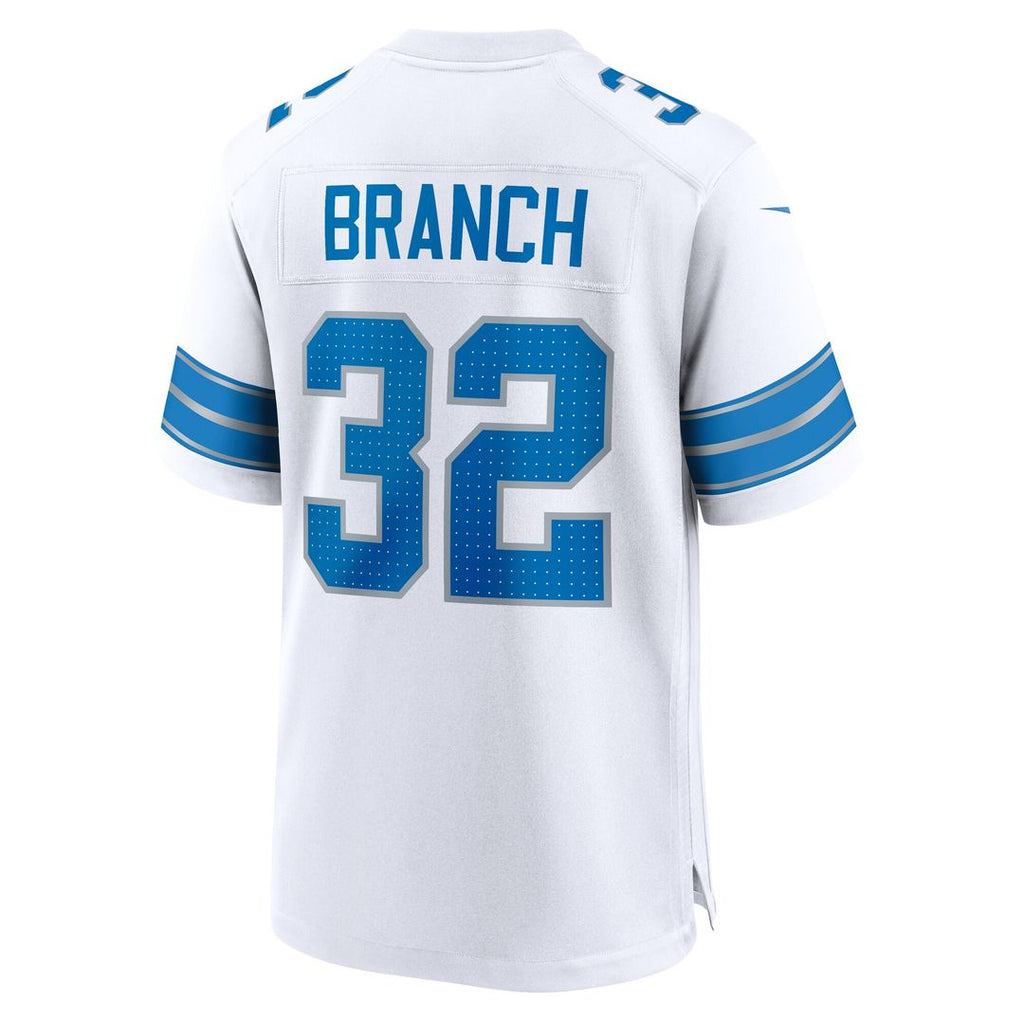 Brian Branch Detroit Lions Nike White Game Official Jersey -  White