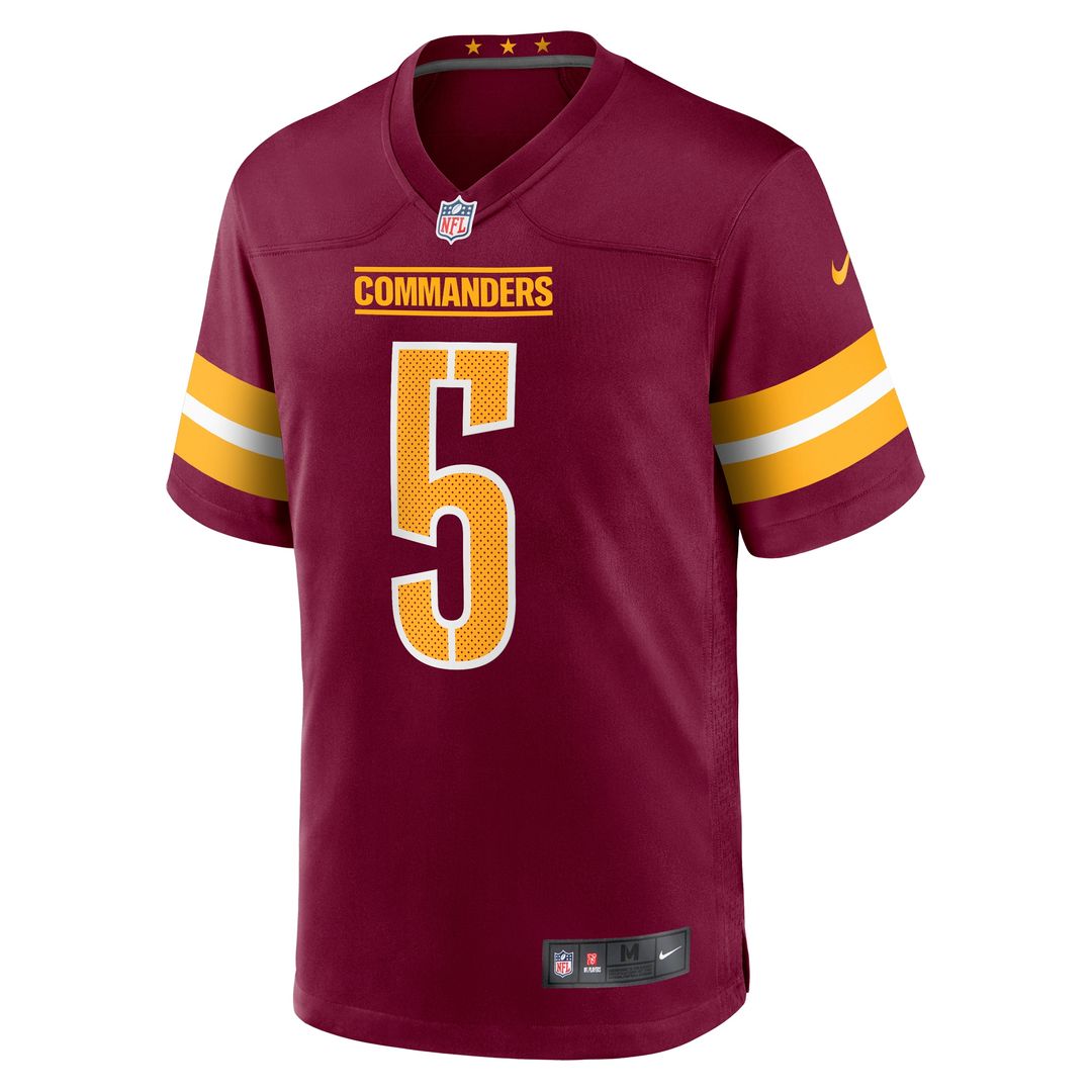 Jayden Daniels Washington Commanders Nike  Player Game Official Jersey - Burgundy