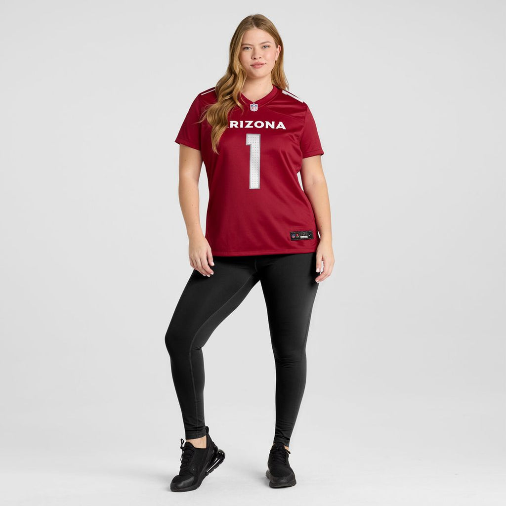 Number 1 Mom Arizona Cardinals Nike Women's Game Official Jersey - Cardinal