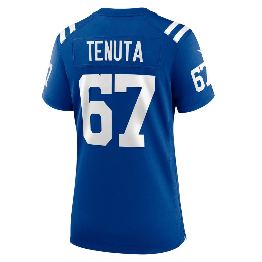 Luke Tenuta Indianapolis Colts Nike Women's Team Game Jersey - Royal