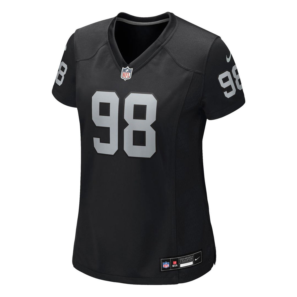 Maxx Crosby Las Vegas Raiders Nike Women's  Game Official Jersey -  White