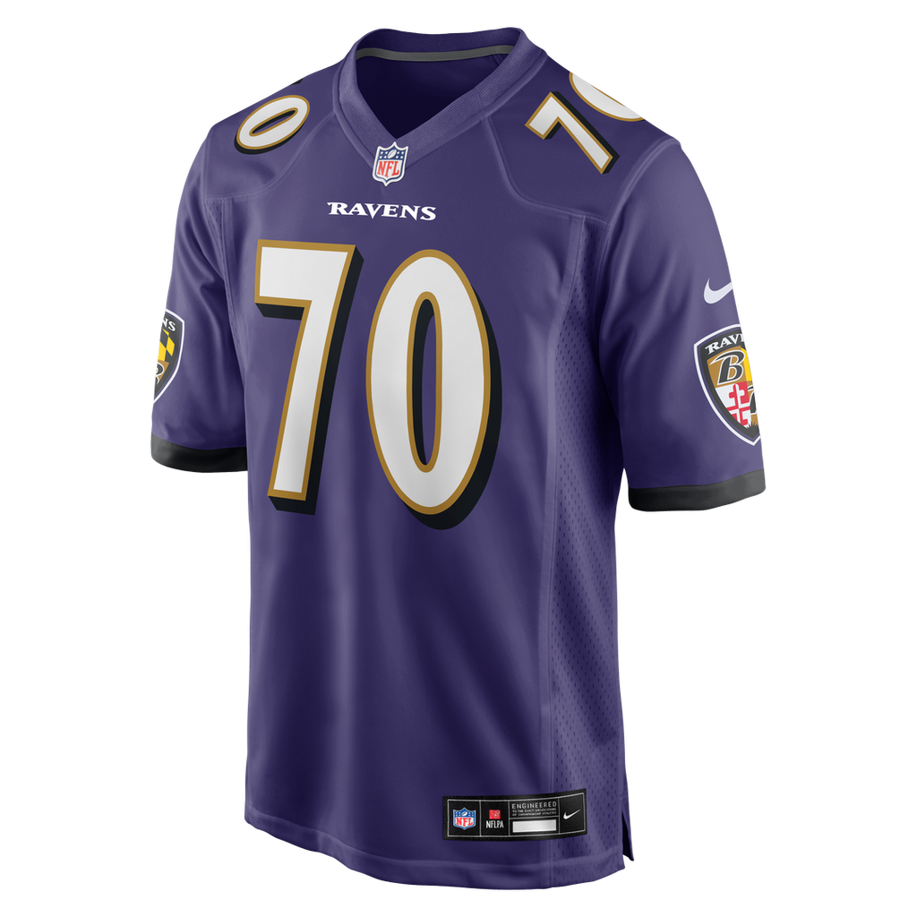 Roger Rosengarten Baltimore Ravens Nike Team Game Jersey - Purple