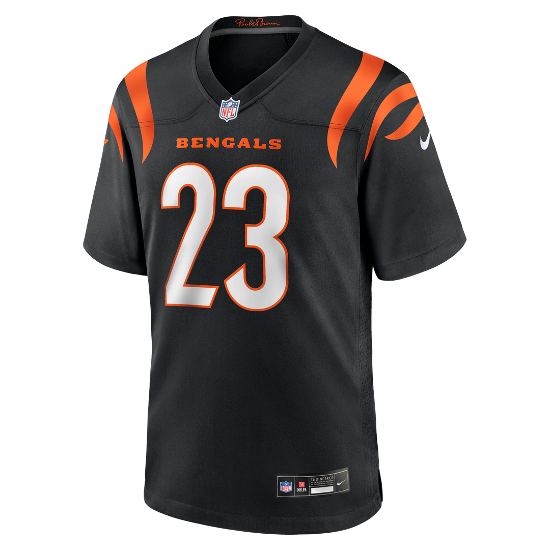 Daxton Hill Cincinnati Bengals Nike Player Game Official Jersey - Black