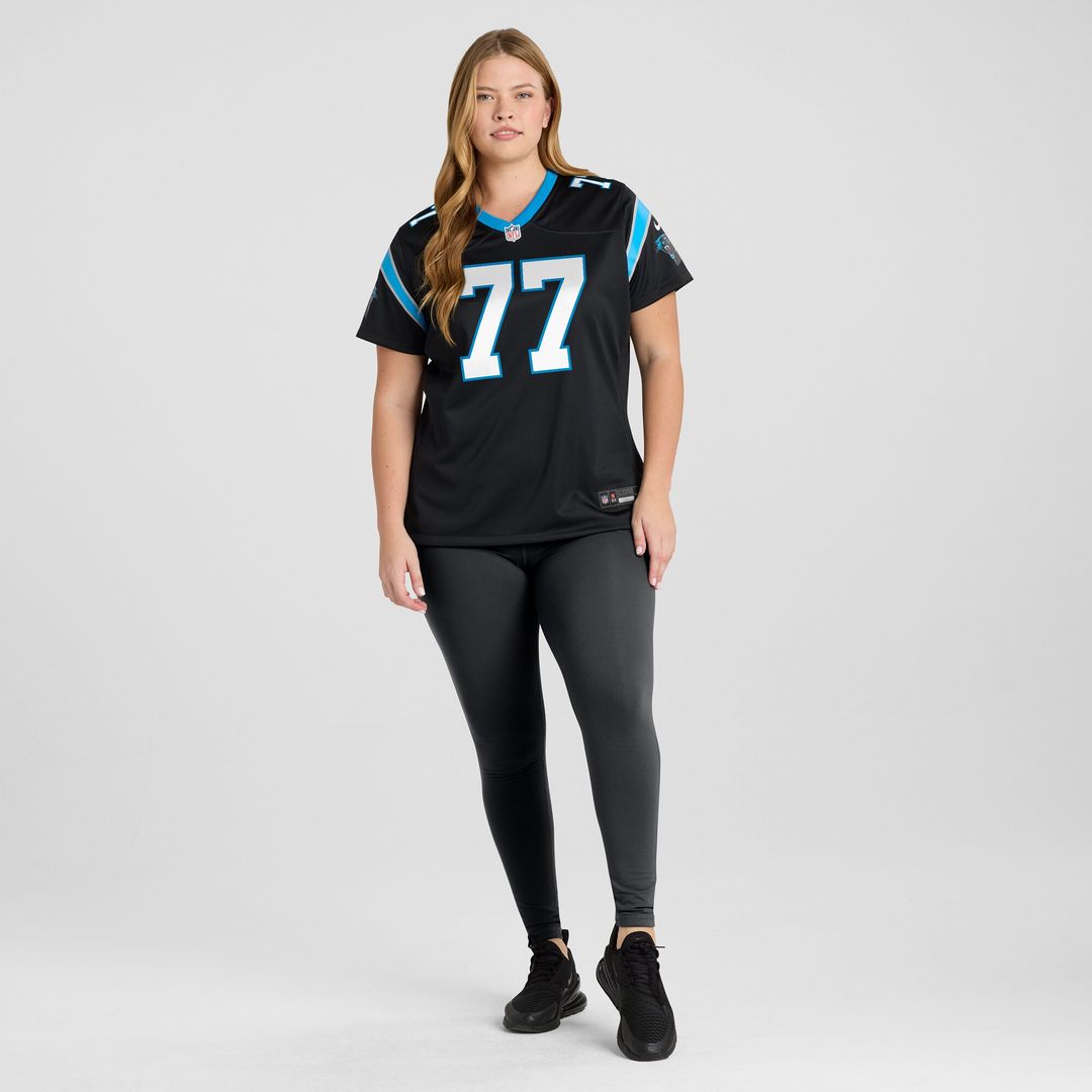 Yosh Nijman Carolina Panthers Nike Women's Game Jersey - Black