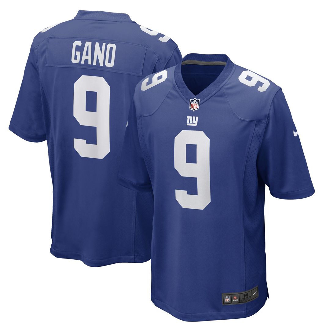 Graham Gano New York Giants Nike Team Game Player Official Jersey - Royal