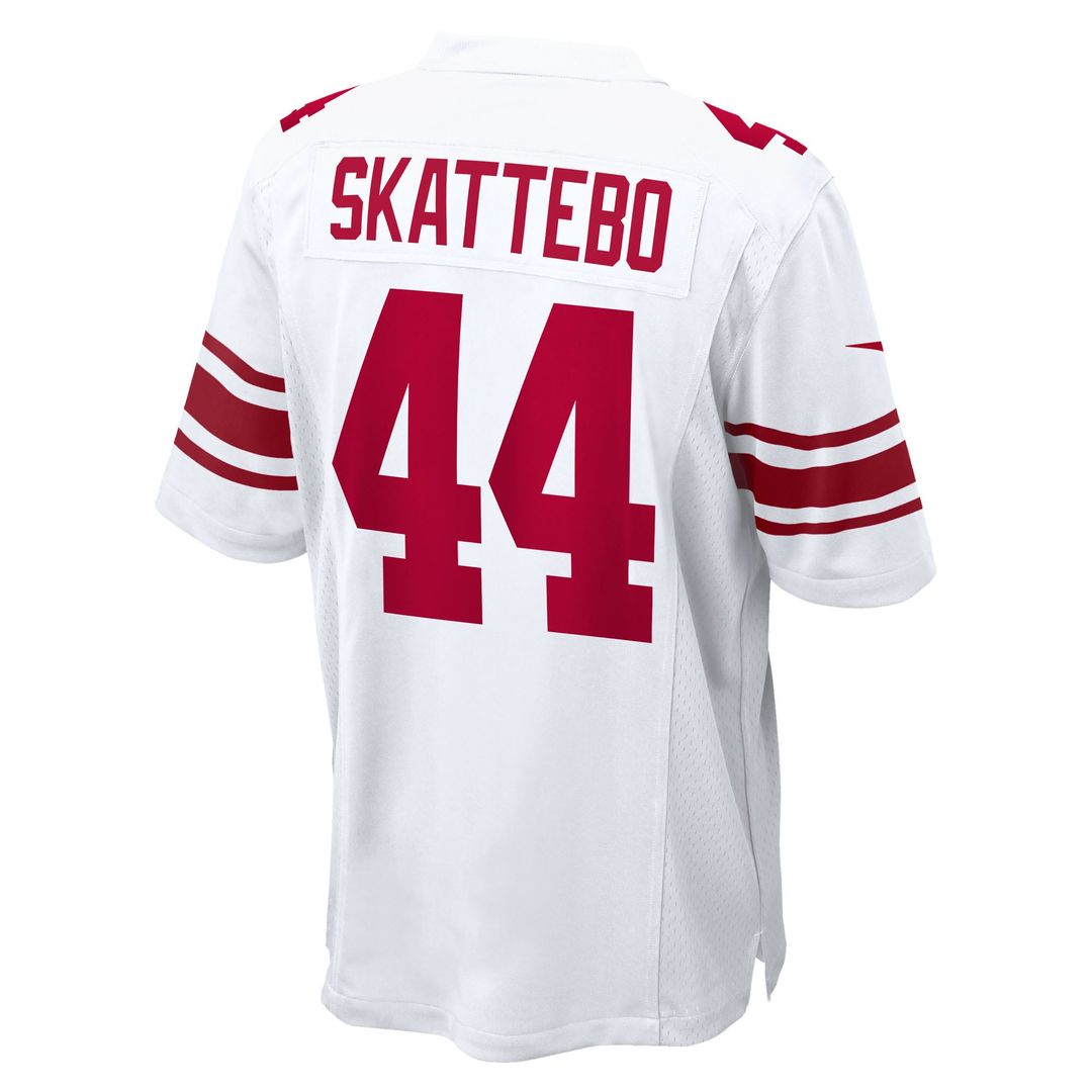 Cam Skattebo New York Giants Nike Game Official Jersey - White