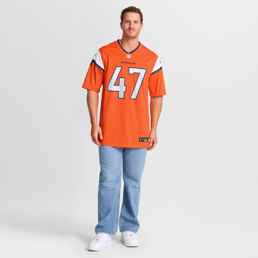Karene Reid Denver Broncos Nike Team Game Official Jersey -  Orange
