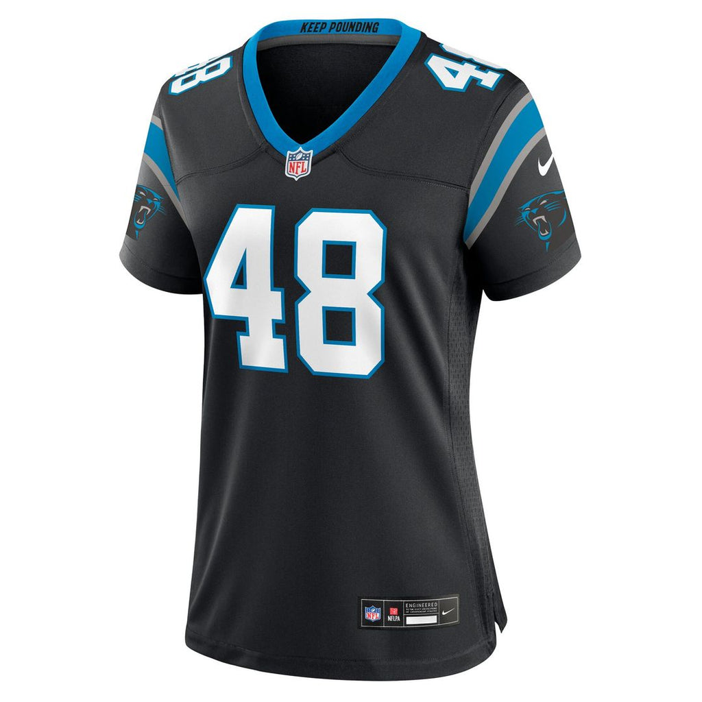 Thomas Incoom Carolina Panthers Nike Women's Team Game Official Jersey -  Black