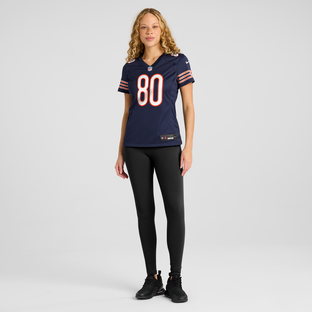Qadir Ismail Chicago Bears Nike Women's Team Game Jersey - Navy