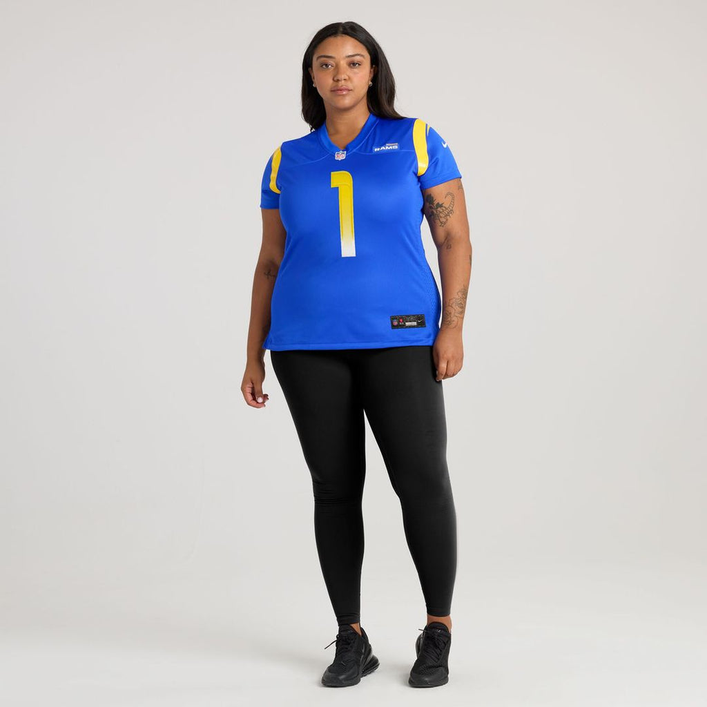 Emmanuel Forbes Jr. Los Angeles Rams Nike Women's Team Game Official Jersey -  Royal