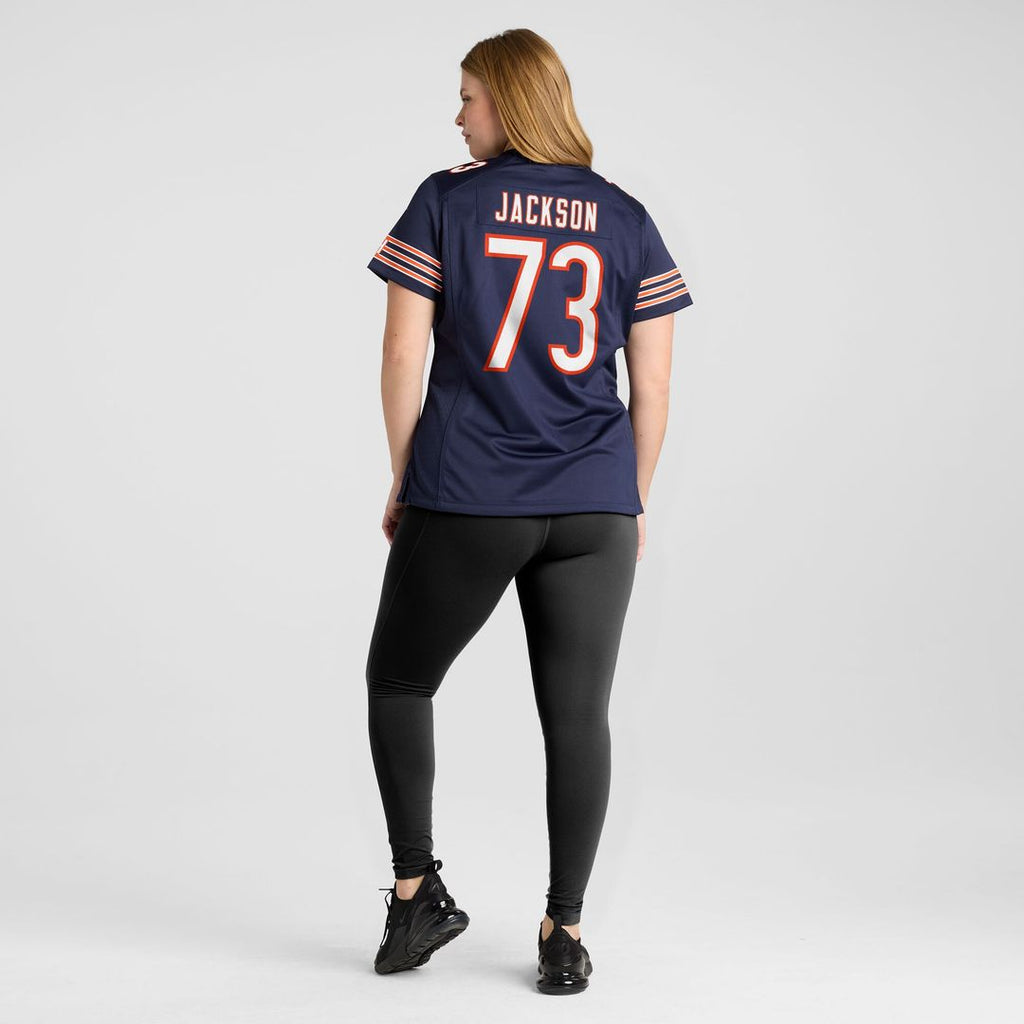 Jonah Jackson Chicago Bears Nike Women's Team Game Official Jersey -  Navy