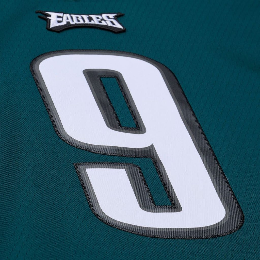 Nick Foles Philadelphia Eagles Mitchell & Ness Legacy Replica Official Jersey - Midnight Green