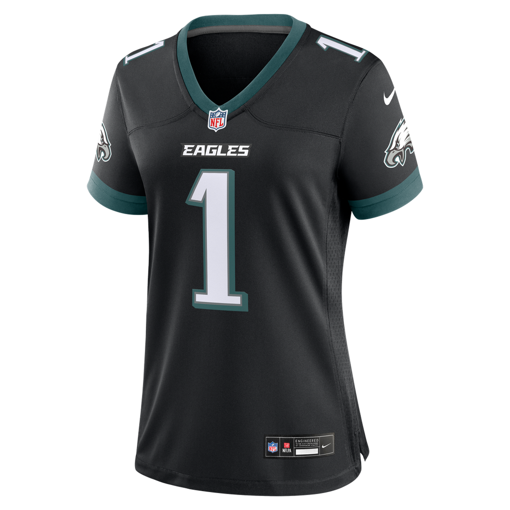 Jalen Hurts Philadelphia Eagles Nike Women's Alternate Game Jersey - Black