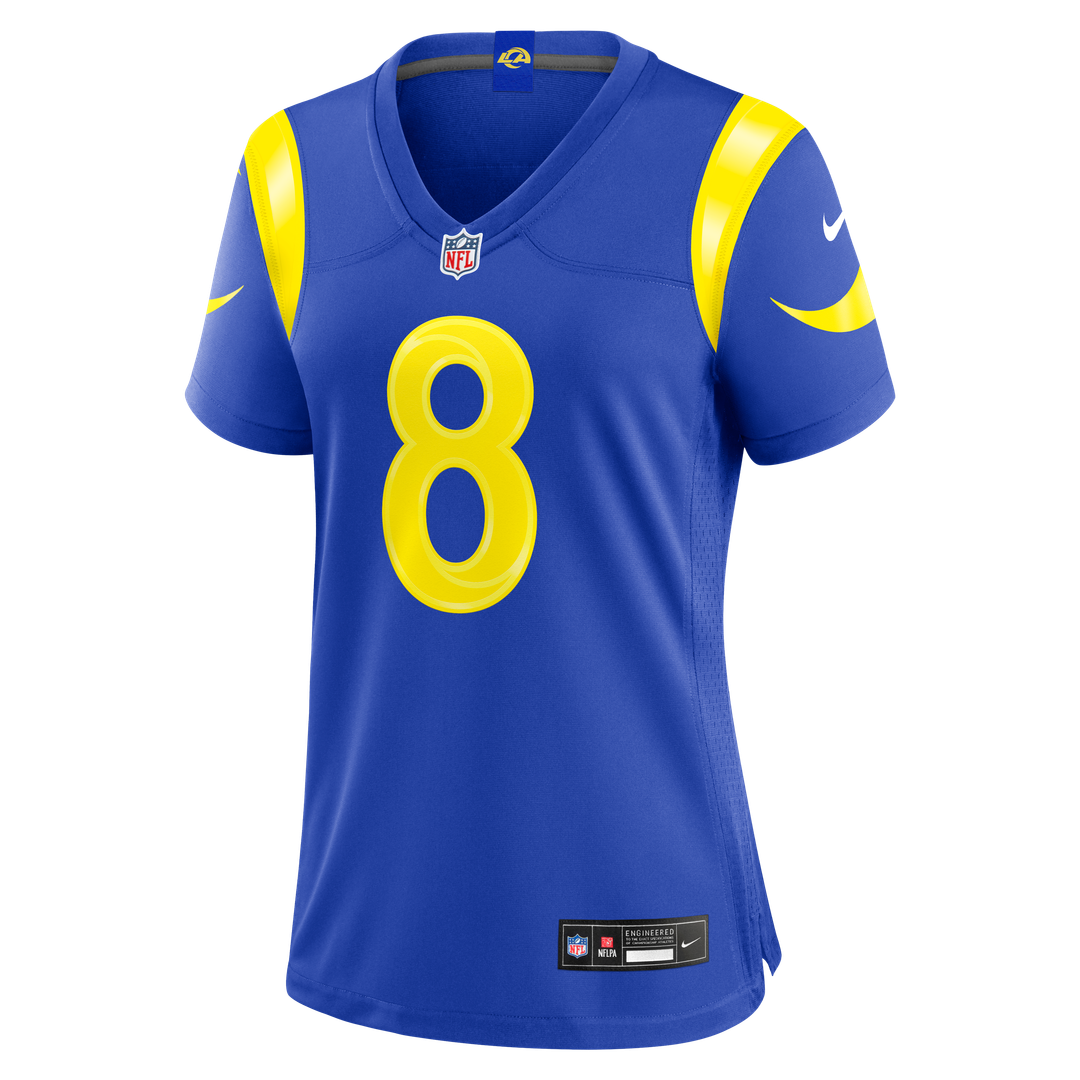 Jared Verse Los Angeles Rams Nike Women's Game Official Jersey - Royal