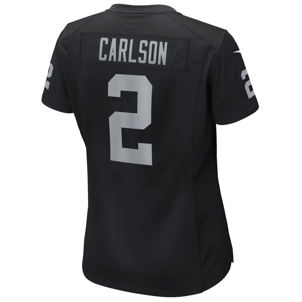 Daniel Carlson Las Vegas Raiders Nike Women's Player Game Official Jersey - Black