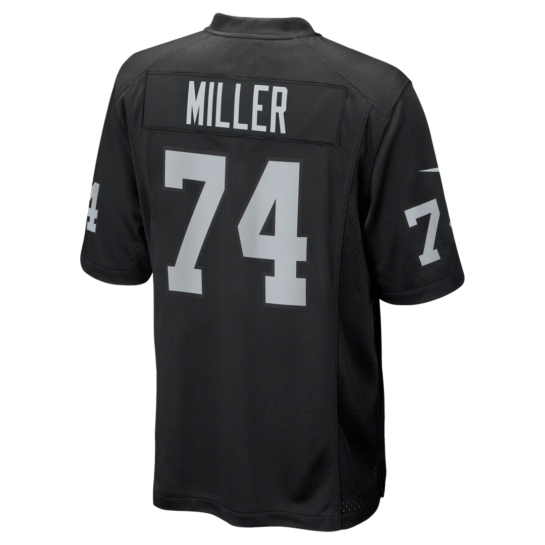 Kolton Miller Las Vegas Raiders Nike Game Official Jersey - Black