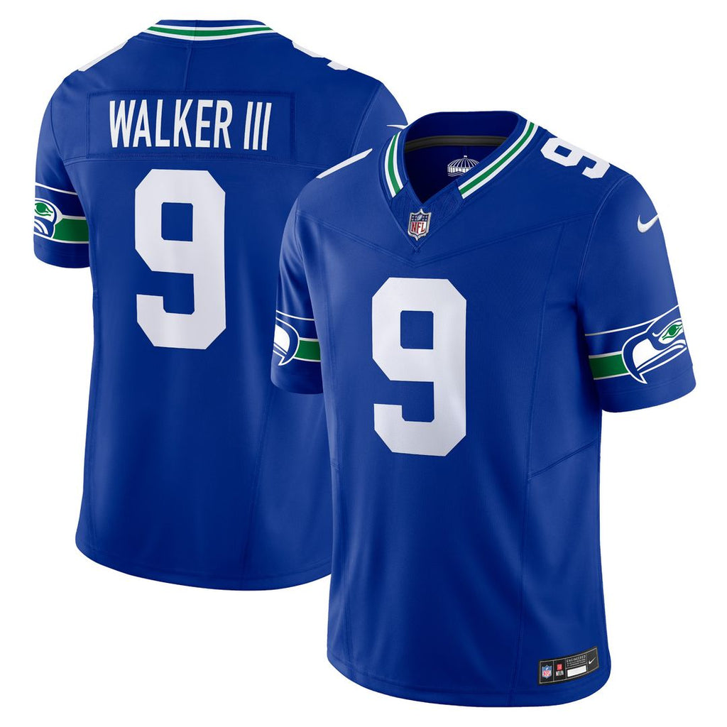 Kenneth Walker III Seattle Seahawks Nike Vapor F.U.S.E. Limited Official Jersey - Royal