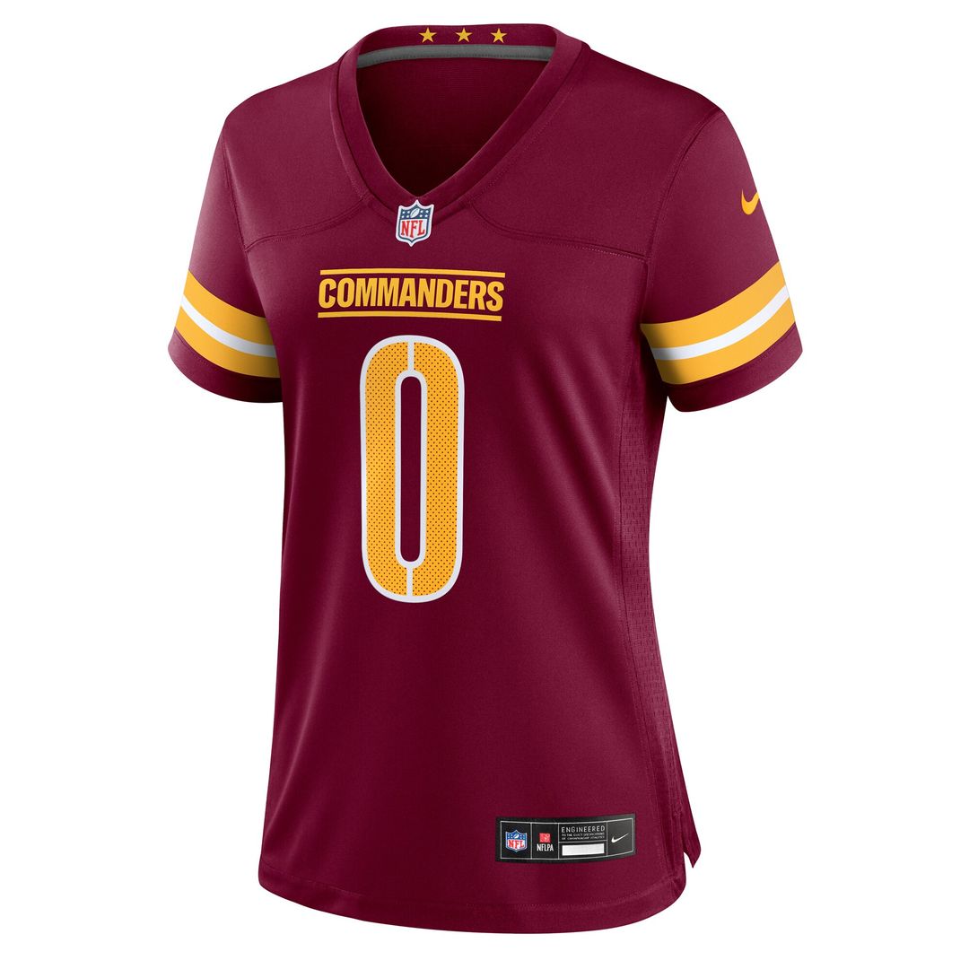 Mike Sainristil Washington Commanders Nike Women's Team Game Jersey - Burgundy