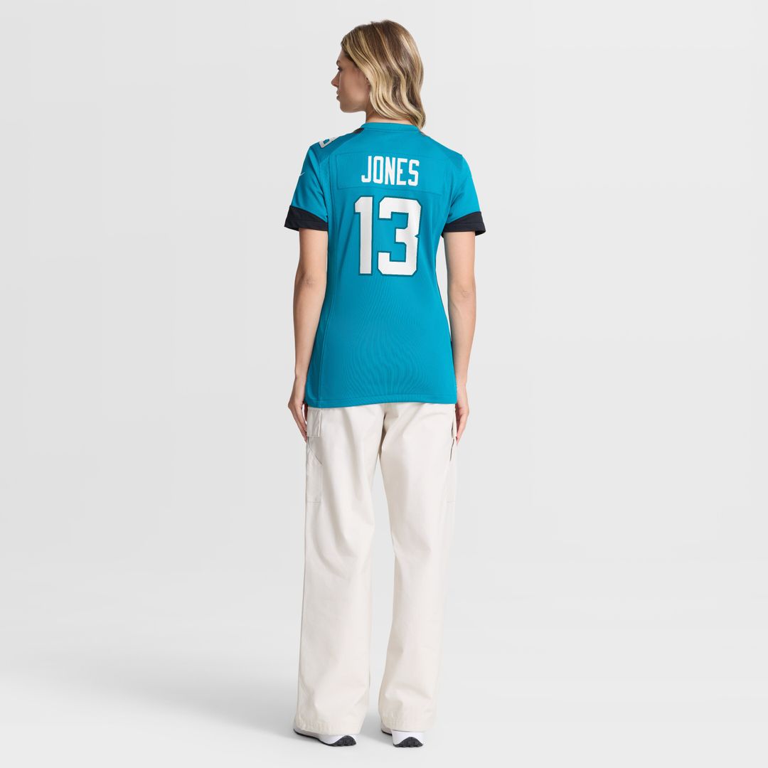 Tim Jones Jacksonville Jaguars Nike Women's Team Game Official Jersey -  Teal