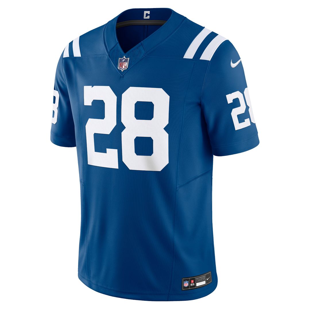 Jonathan Taylor Indianapolis Colts Nike Vapor F.U.S.E. Limited Official Jersey - Royal