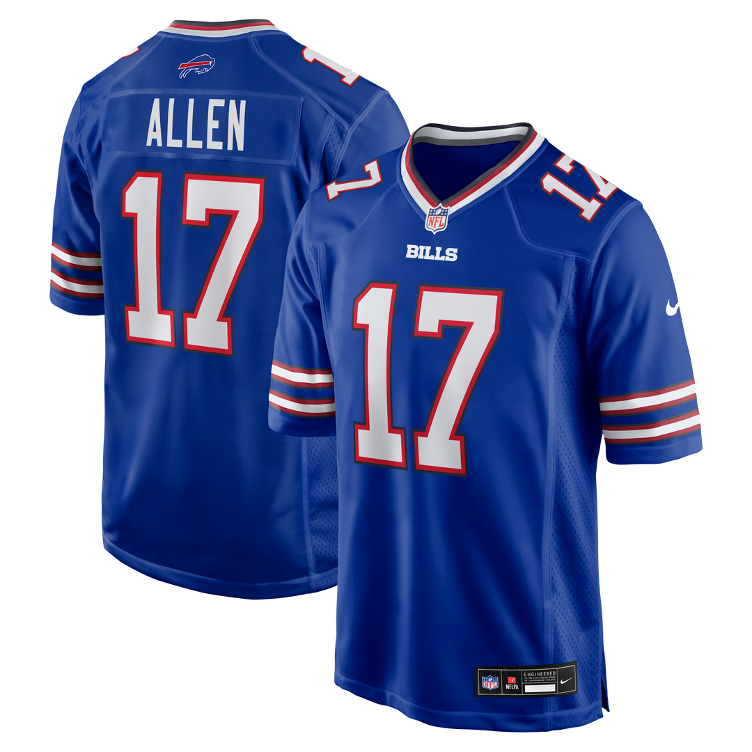 Josh Allen Buffalo Bills Nike White Game Player Jersey - White