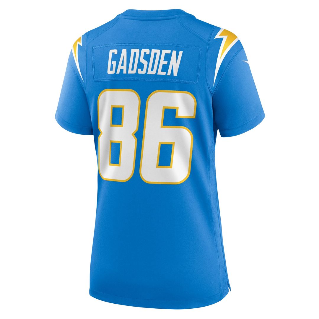 Oronde Gadsden Los Angeles Chargers Nike Women's Team Game Jersey - Powder Blue