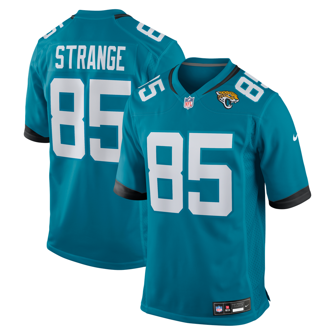 Brenton Strange Jacksonville Jaguars Nike Team Game Jersey - Teal