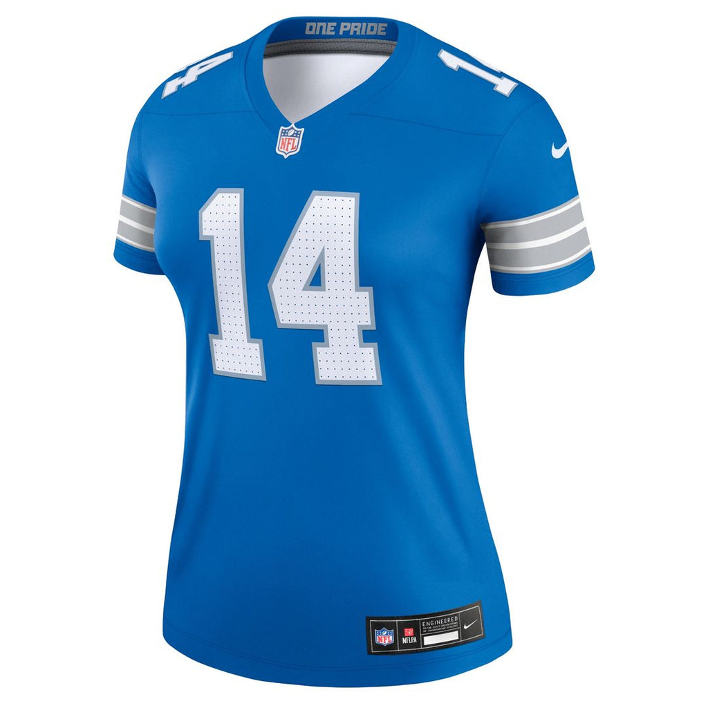Amon-Ra St. Brown Detroit Lions Nike Women's Legend Player Performance Top - Blue