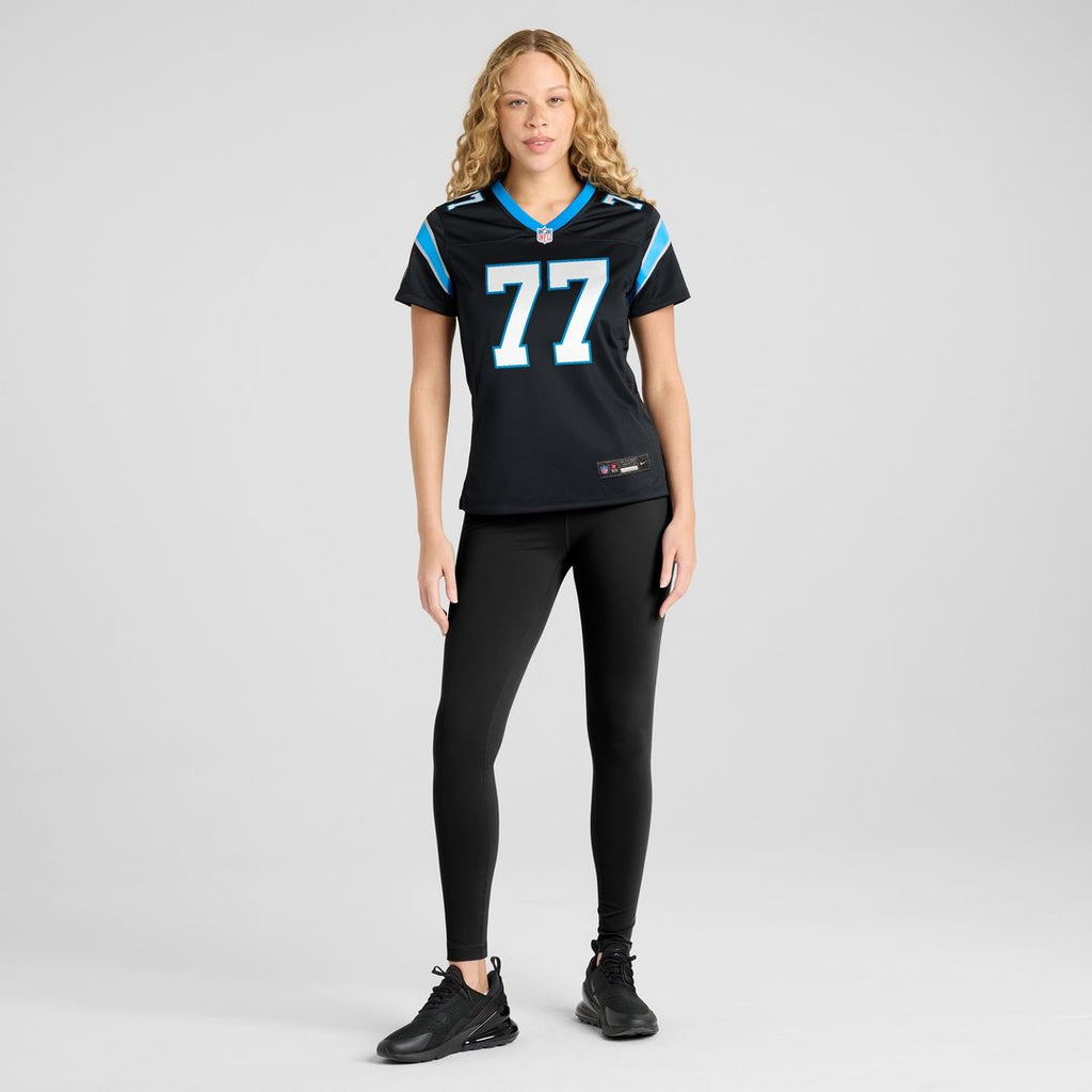 Yosh Nijman Carolina Panthers Nike Women's Game Jersey - Black