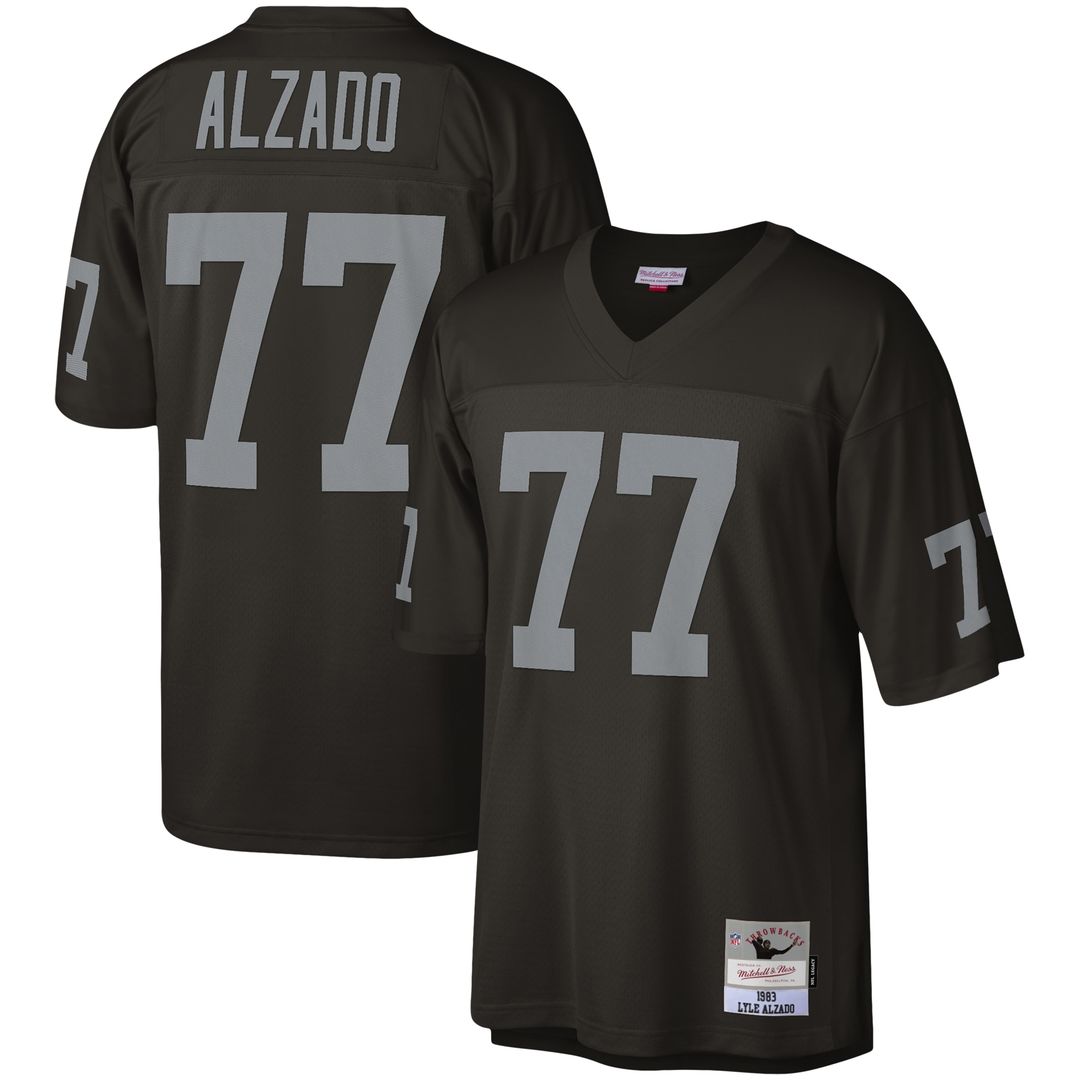 Lyle Alzado Las Vegas Raiders Mitchell & Ness Legacy Replica Official Jersey - Black