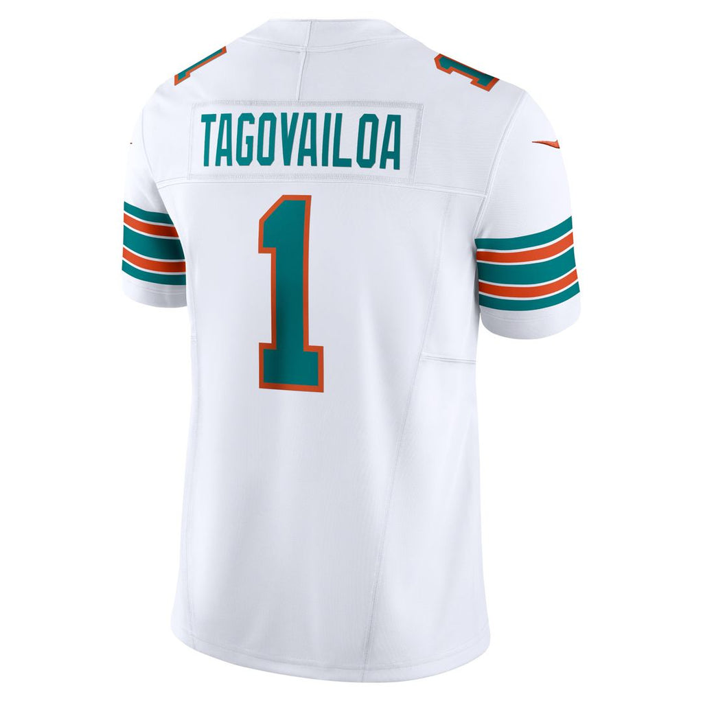 Tua Tagovailoa Miami Dolphins Nike Vapor F.U.S.E. Limited Official Jersey - White