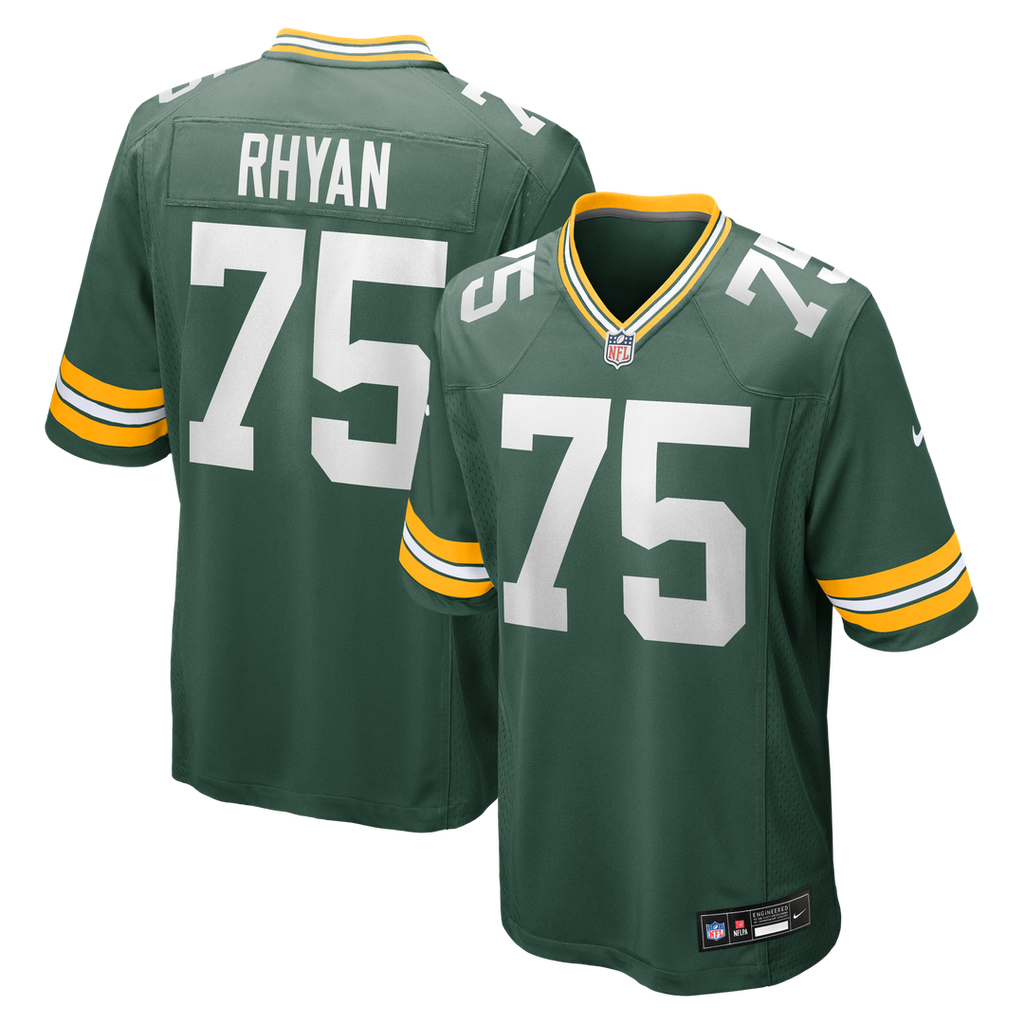 Sean Rhyan Green Bay Packers Nike Game Player Official Jersey - Green